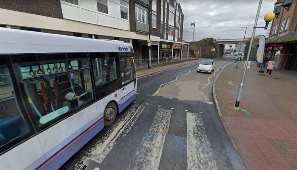 Buses have been diverts on Wickford High Street