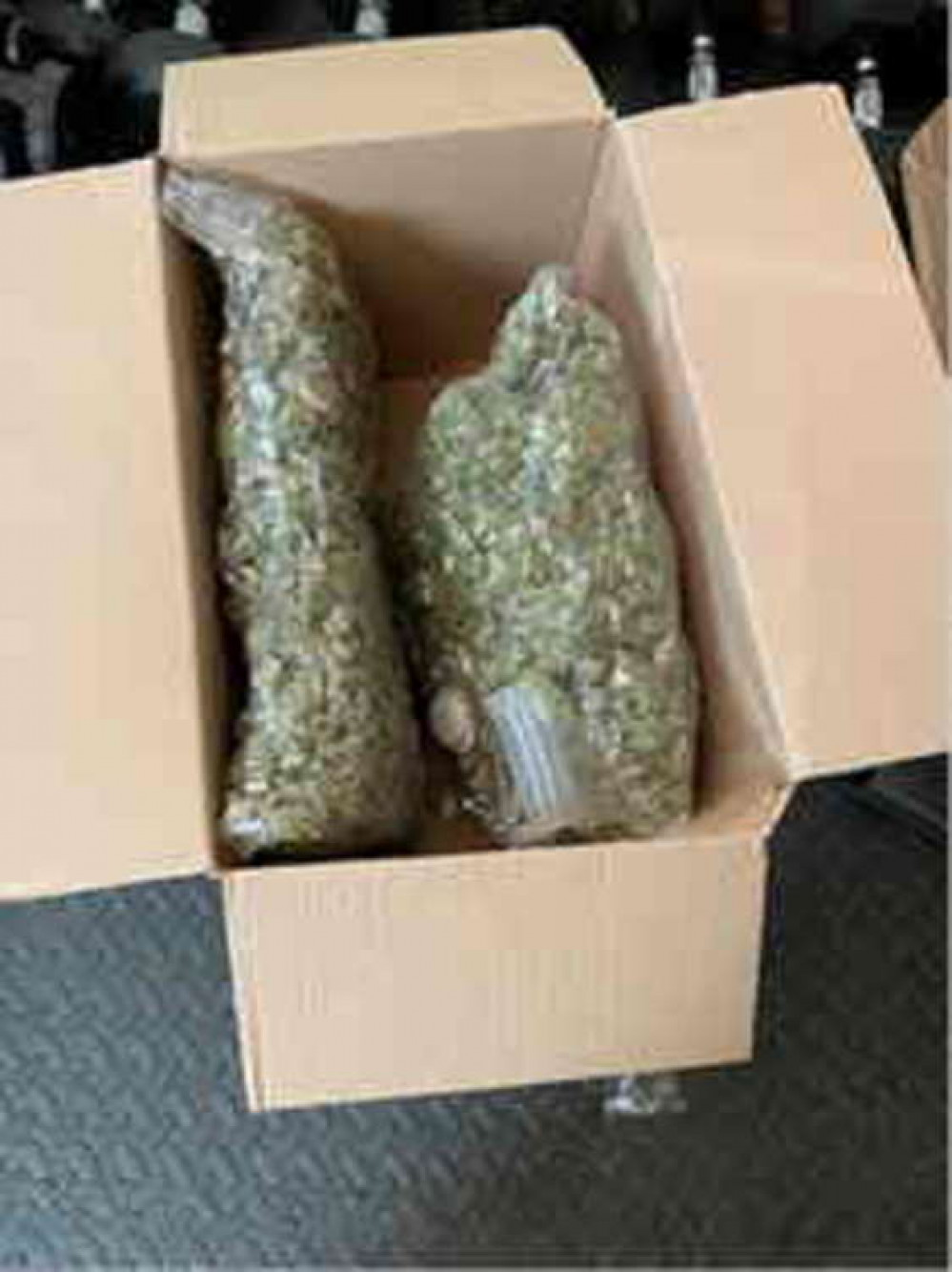 Cannabis that was recovered by police