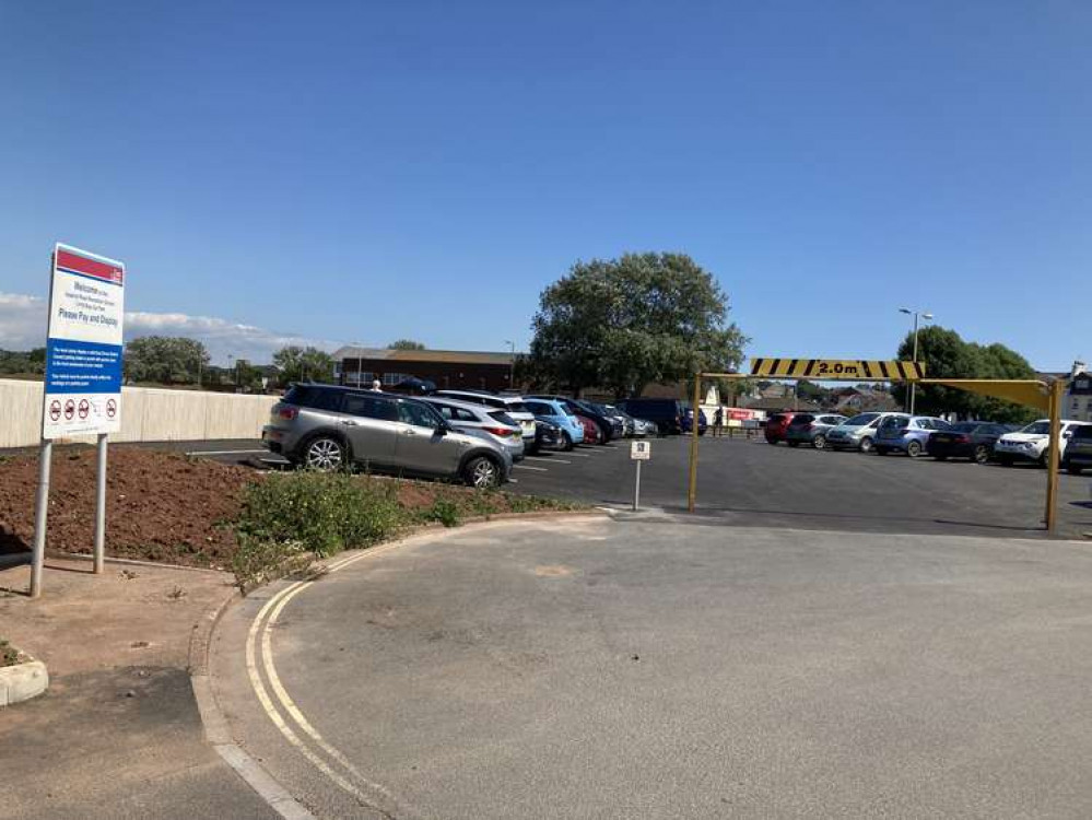 Imperial Road long stay car park, Exmouth (Nub News, Will Goddard)