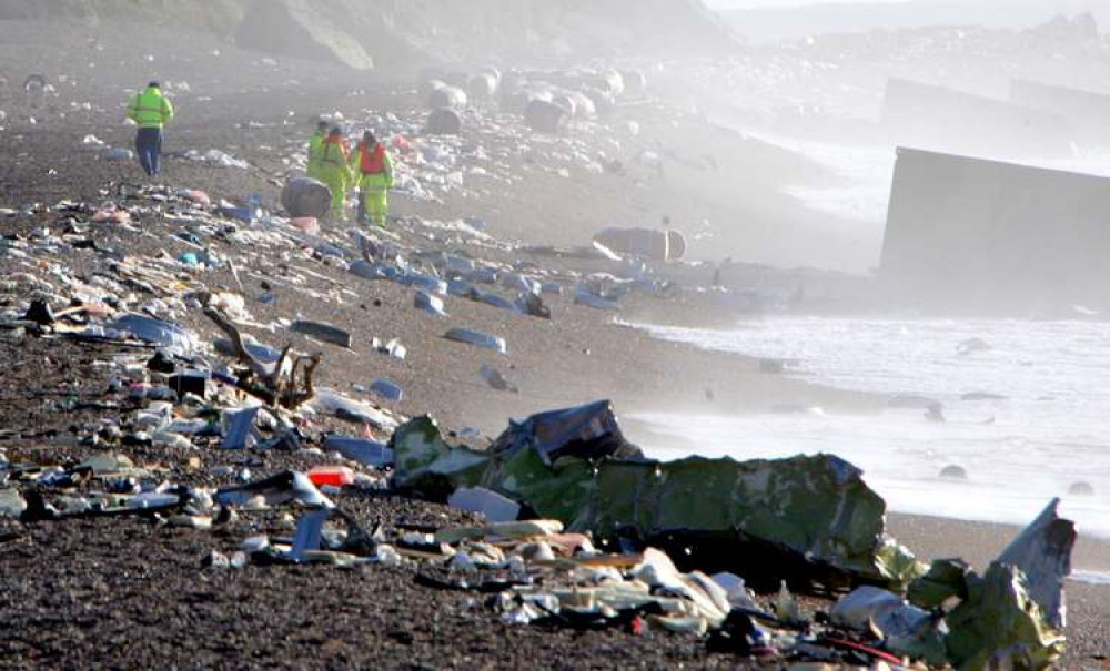 The clean-up operation took months (photo by Richard Austin)