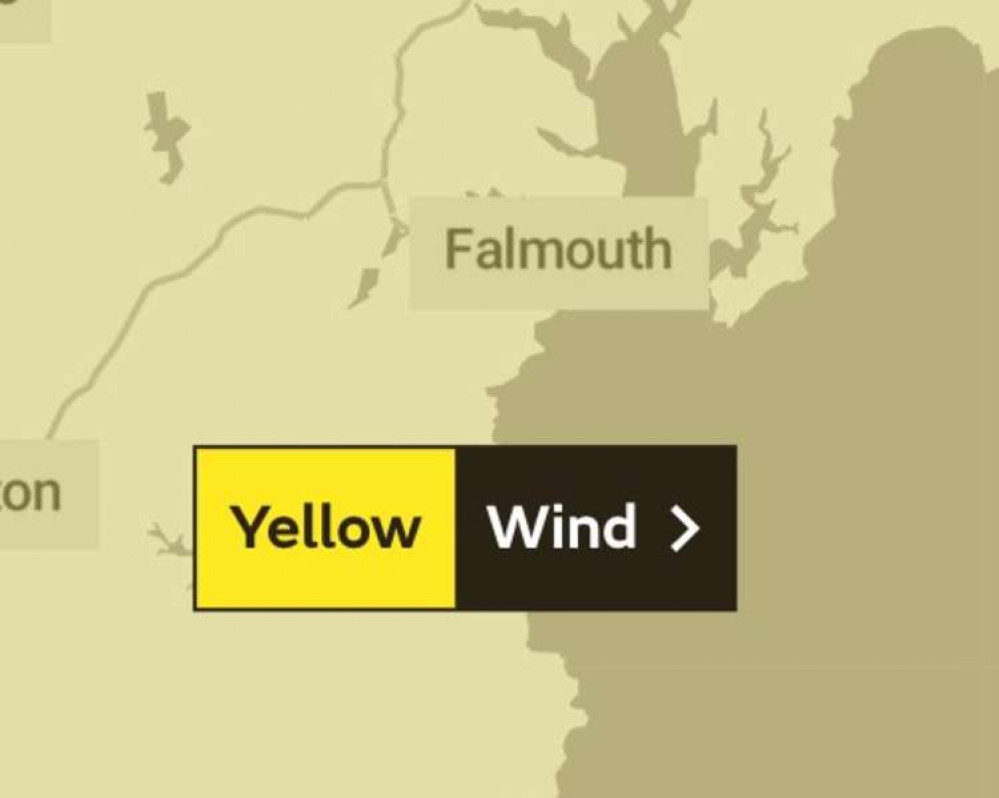 Storm Barra heads to Falmouth. Credit: Met Office.