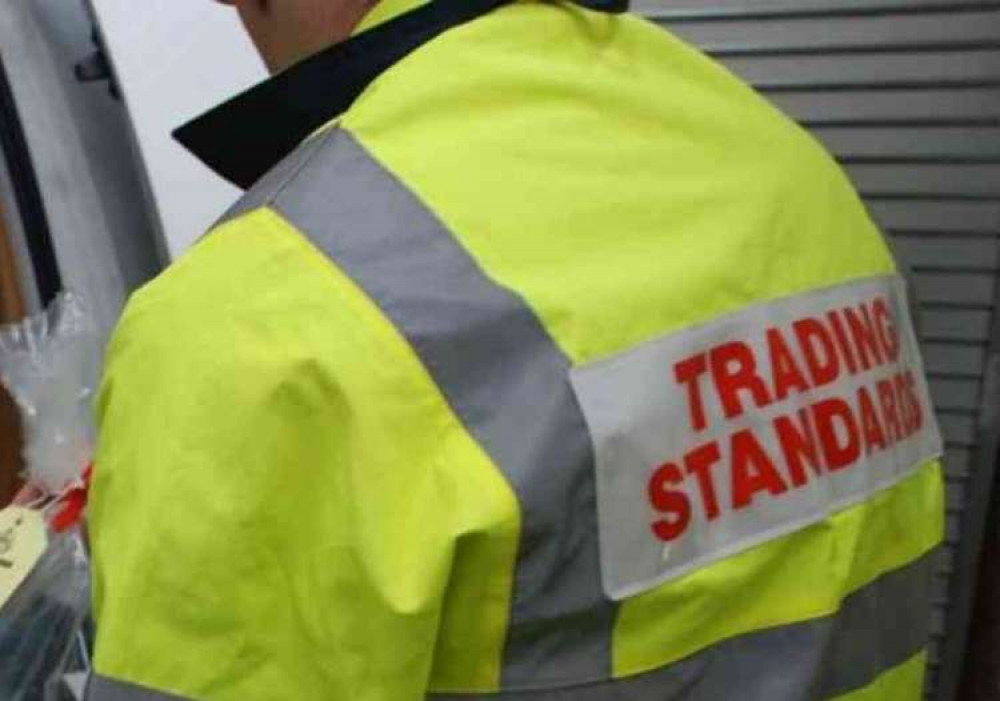 Trading Standards raided a property in the Penryn area this morning.