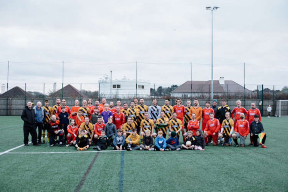 Photos of the two teams - taken by Isabella Banks. Photos of the two teams - taken by Isabella Banks.
