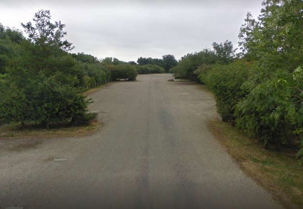 Pendennis Castle car park. Credit: Google.