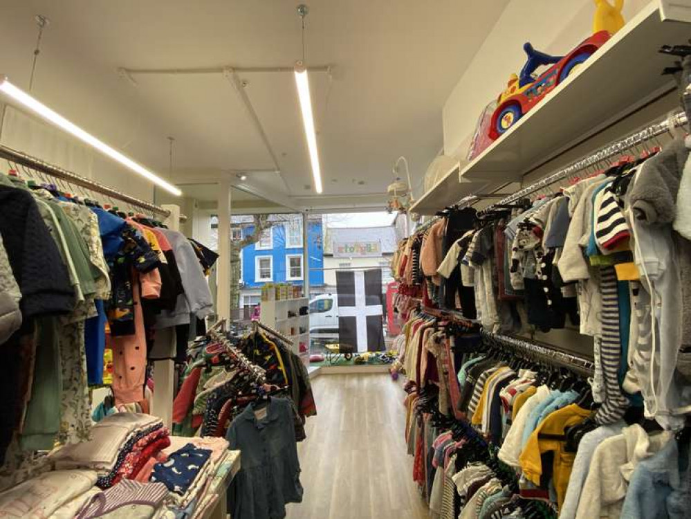 Lily Tots, Penryn, offers a range new and pre-loved items.