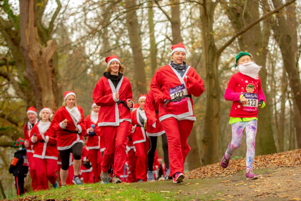 Plenty of festive cheer at the event (Image: Princess Alice Hospice)