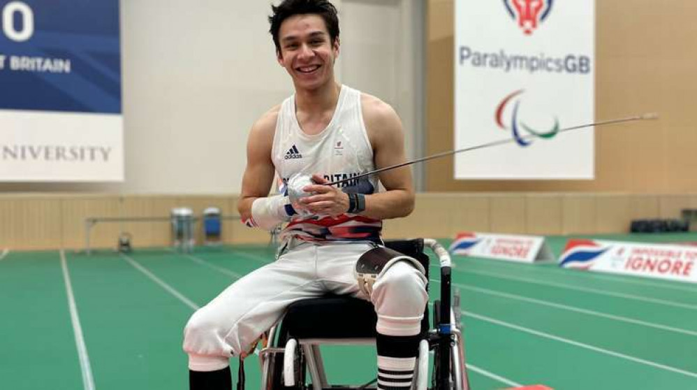 Team GB fencer and Kingston University alumnus Oliver Lam-Watson