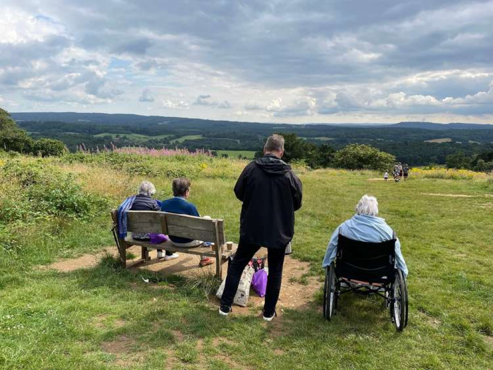 Residents take a trip further afield to the Surrey Hills