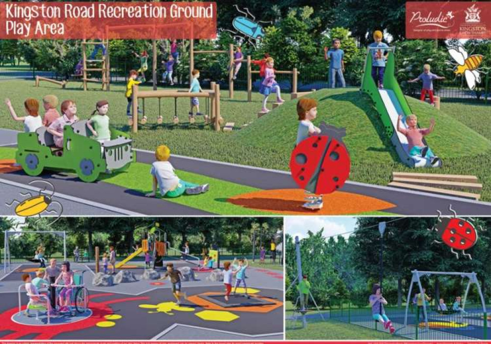 The design for Kingston Road Recreation Ground