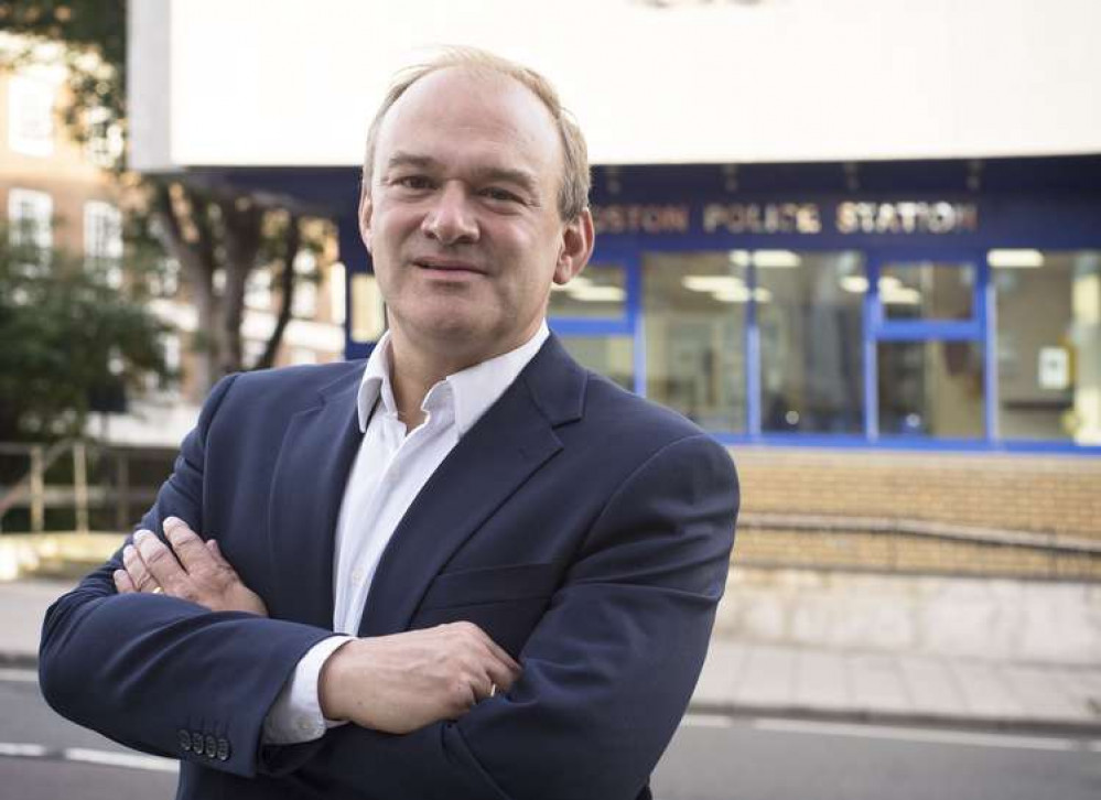 Kingston and Surbiton MP Ed Davey, pictured in Kingston town centre (Image: Kingston Lib Dems)