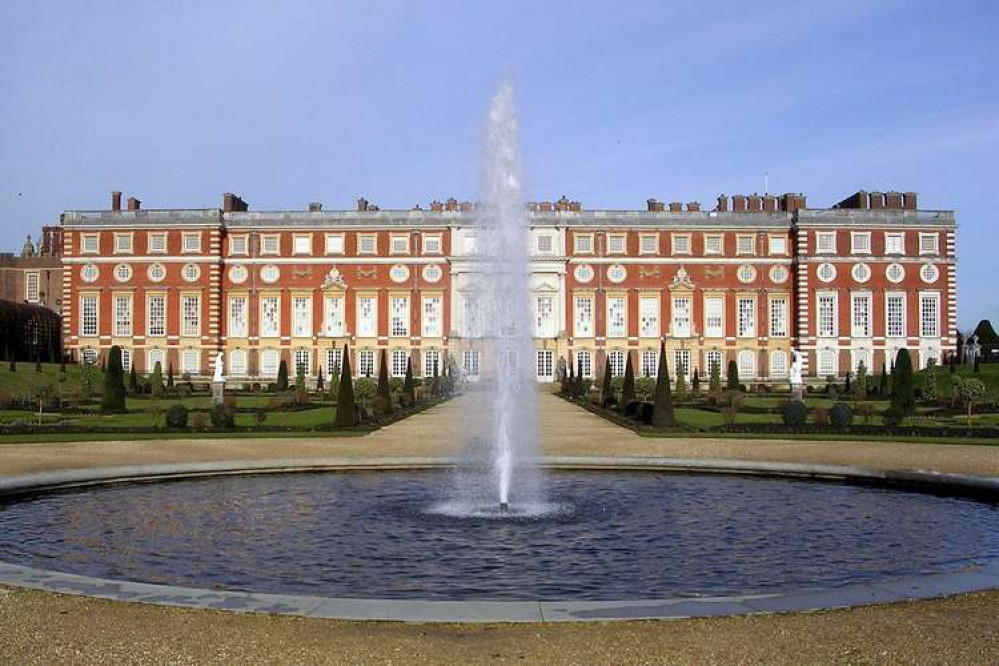 The wooden emblem has finally returned to Hampton Court Palace after 500 years (Image: Mark Percy / Hampton Court Palace South Facade / CC BY-SA 2.0)