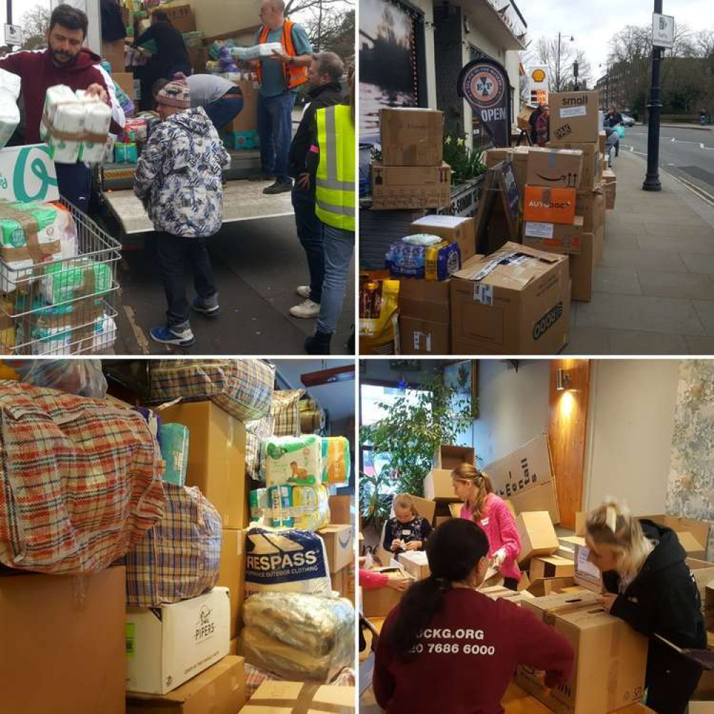 Extensive volunteering work taking place at the cafe. Extensive volunteering work taking place at the cafe.