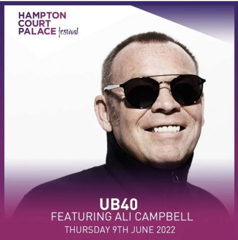 UB40 feat. Ali Campbell will be at the festival on June 9 (credit: Hampton Court Palace Festival)