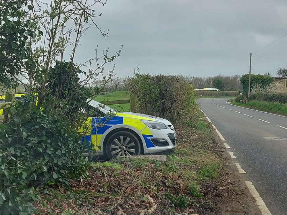 File photo : Police cars near to Midsomer Norton File photo : Police cars near to Midsomer Norton