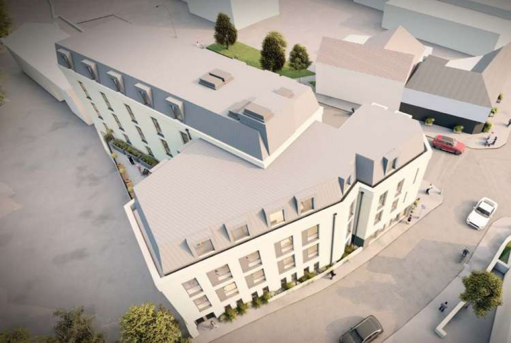 Crossman Ltd's plans for Frome House. Crossman Ltd. Permission for use by all partners.