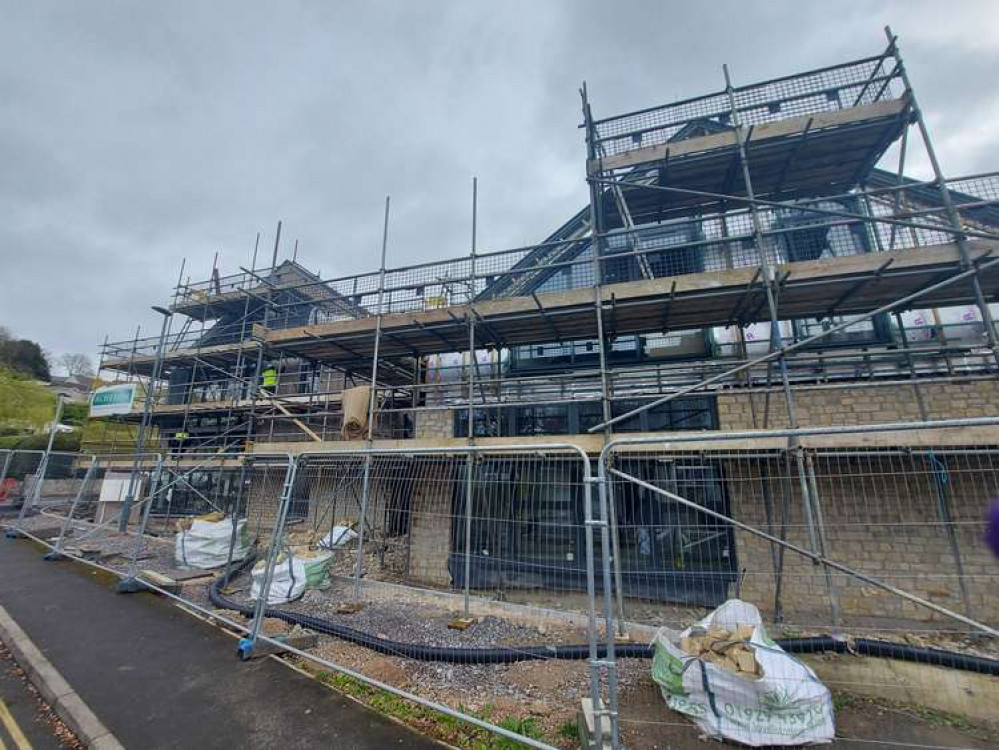 This is how the new Radstock health centre is currently looking photo April 6 This is how the new Radstock health centre is currently looking photo April 6