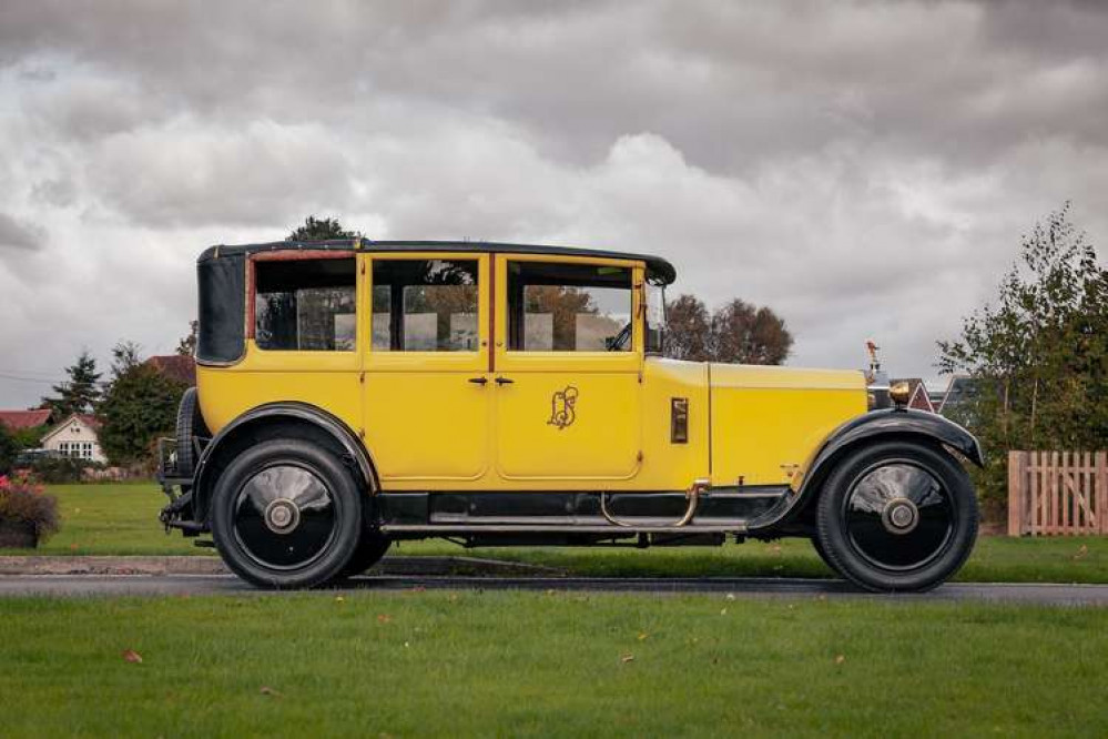 The car sold for £63,000 at auction