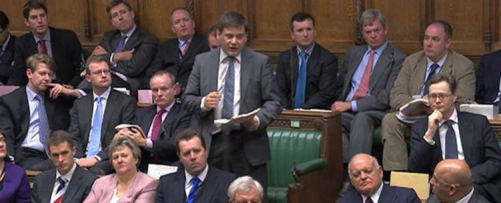 Andrew Bridgen voted against the Government on Tuesday. Photo: Andrewbridgen.com