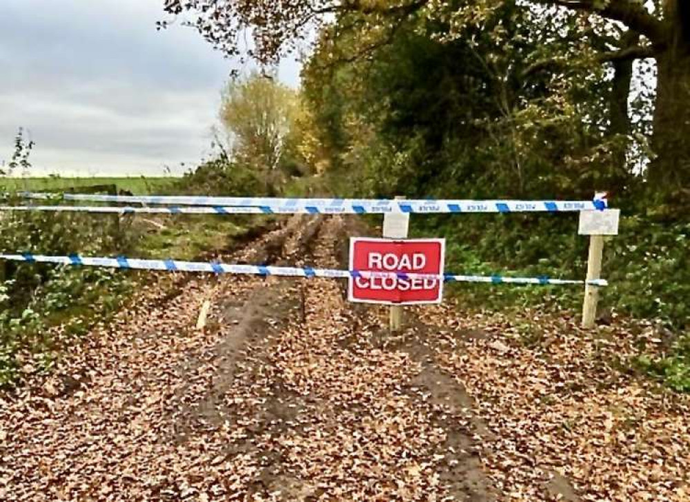 The route will be closed until the middle of 2022. Photo: North West Leicestershire Police