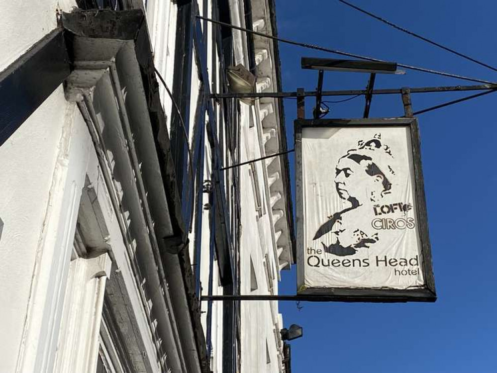 The Queen's Head bar and hotel in Market Street. Photo: Ashby Nub News