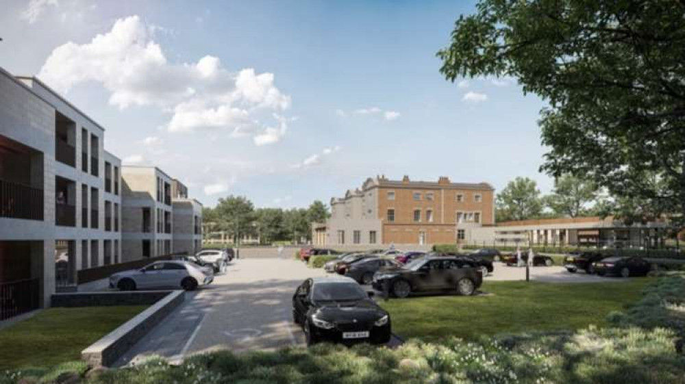 CGI images of the proposed new development were made public last month