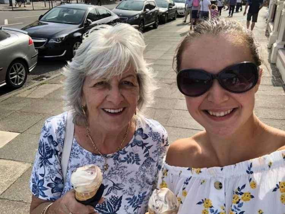 Beth decided to raise money for the Alzheimer's Society after her grandma was diagnosed with Alzheimer's