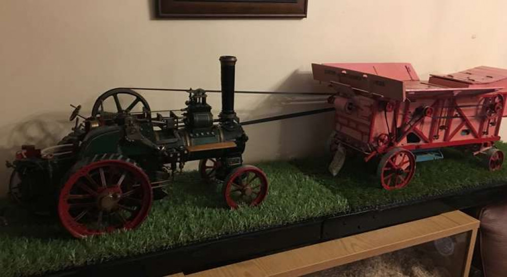 It contained sentimental items including this model train. It contained sentimental items including this model train.