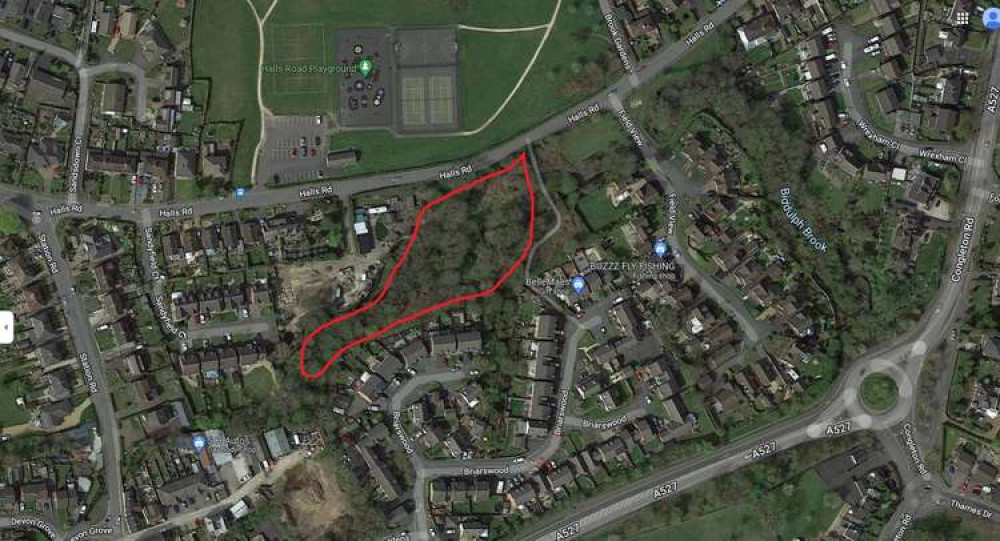 The money would be used to improve green space in this area of Biddulph. Image credit: Google