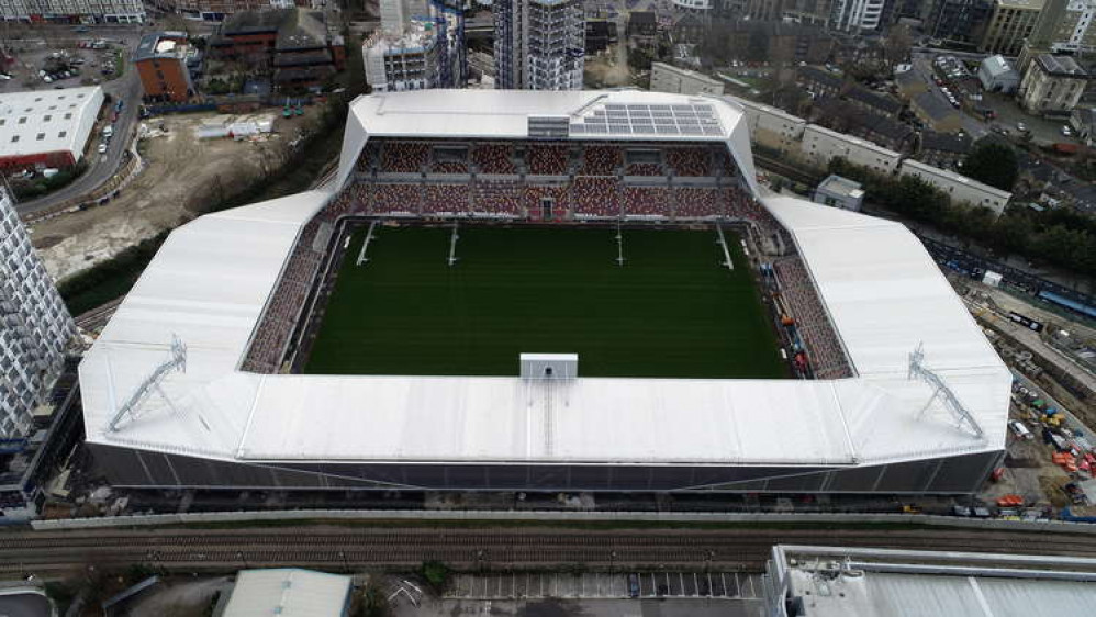 Stadium near completion. (Image: Trevor Inns)