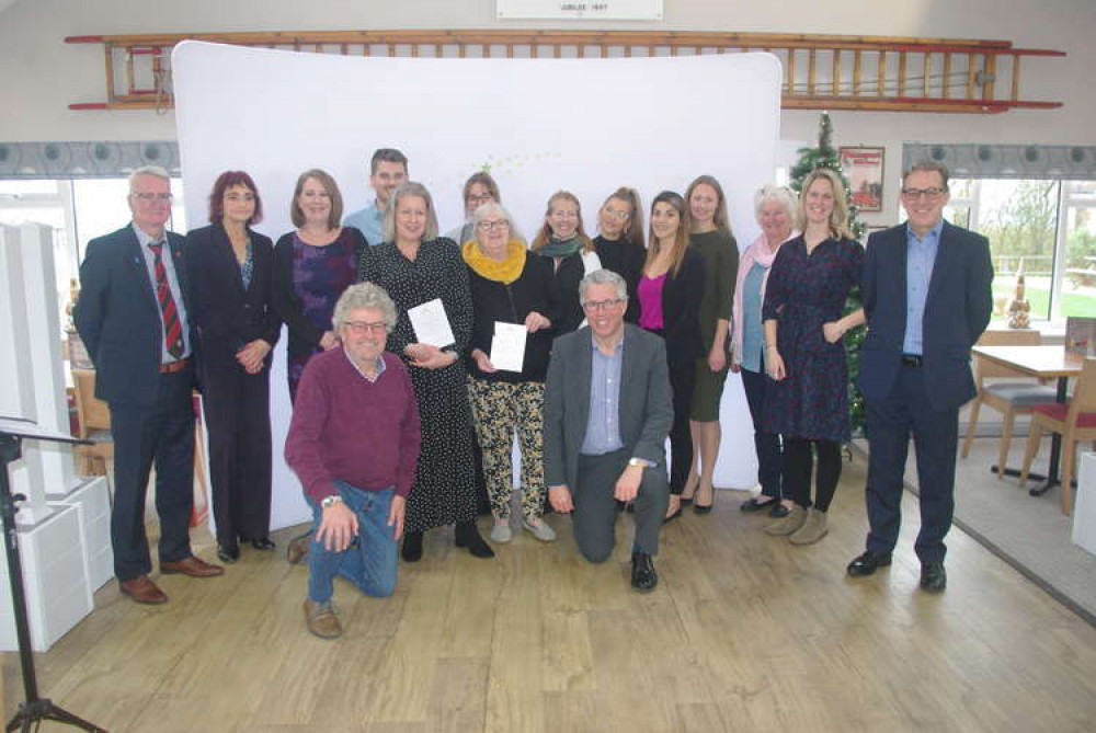 Bridport Business Awards 2022 launch at Highlands End Holiday Park