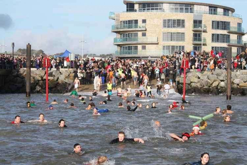 The West Bay Wallow Boxing Day Swim, organised by Bridport Round Table, has been cancelled for a second year