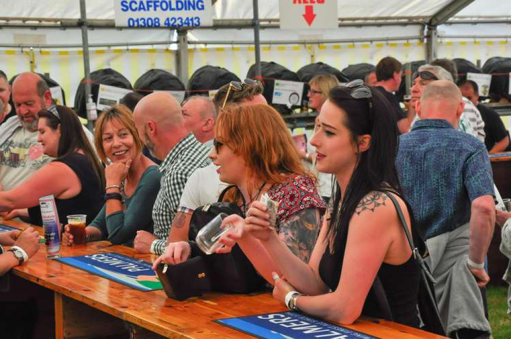 Bridport Food and Beer Festival will return to Asker Meadows in June (Image: Neil Barnes)