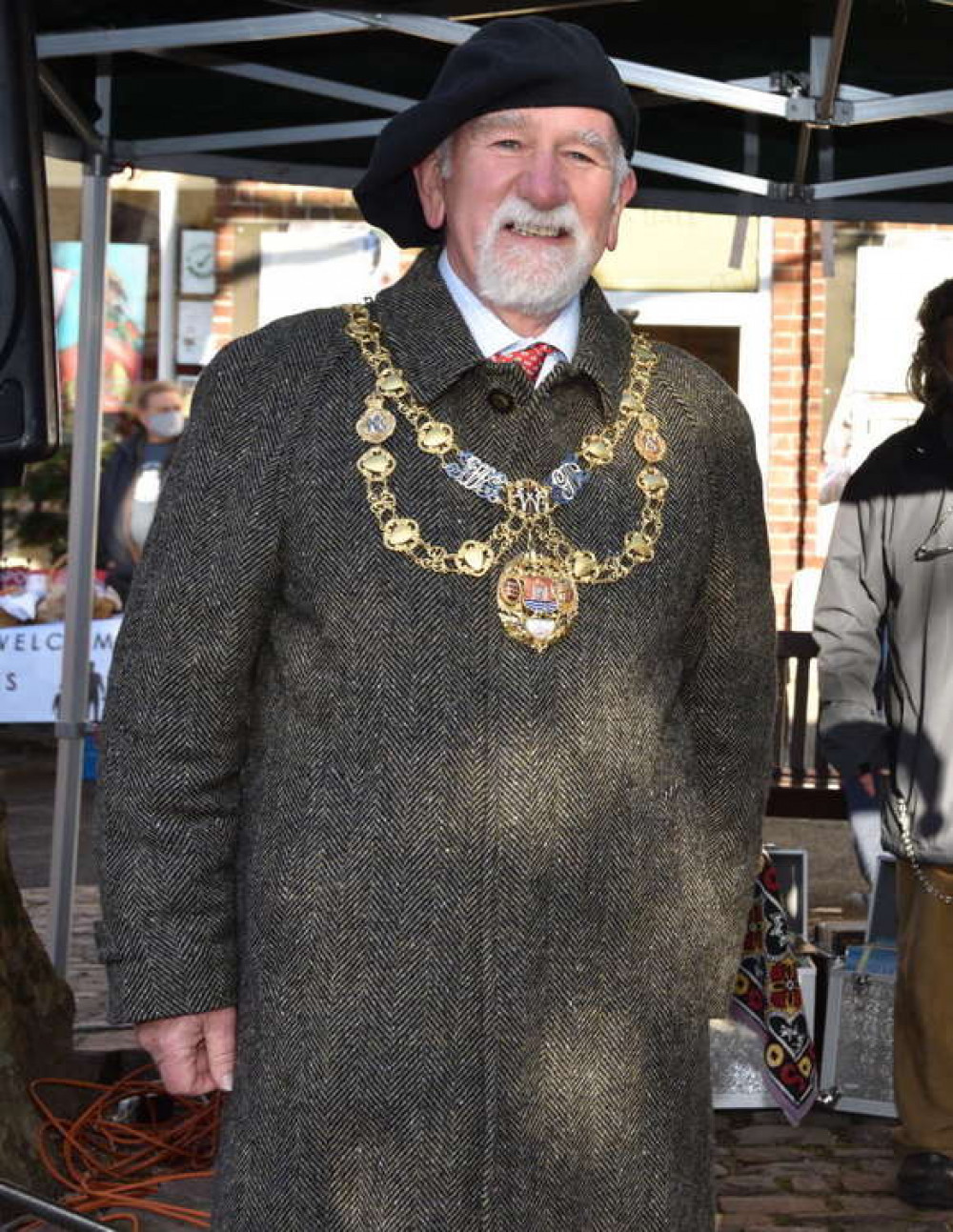 Bridport mayor, councillor Ian Bark (Image: Tim Russ)