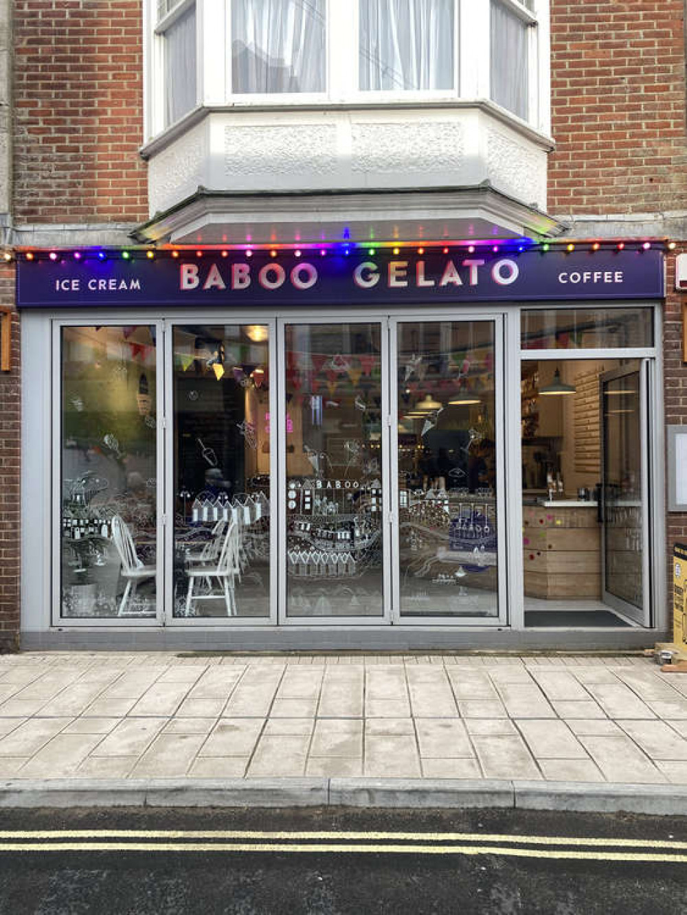 Baboo's new cafe in Swanage