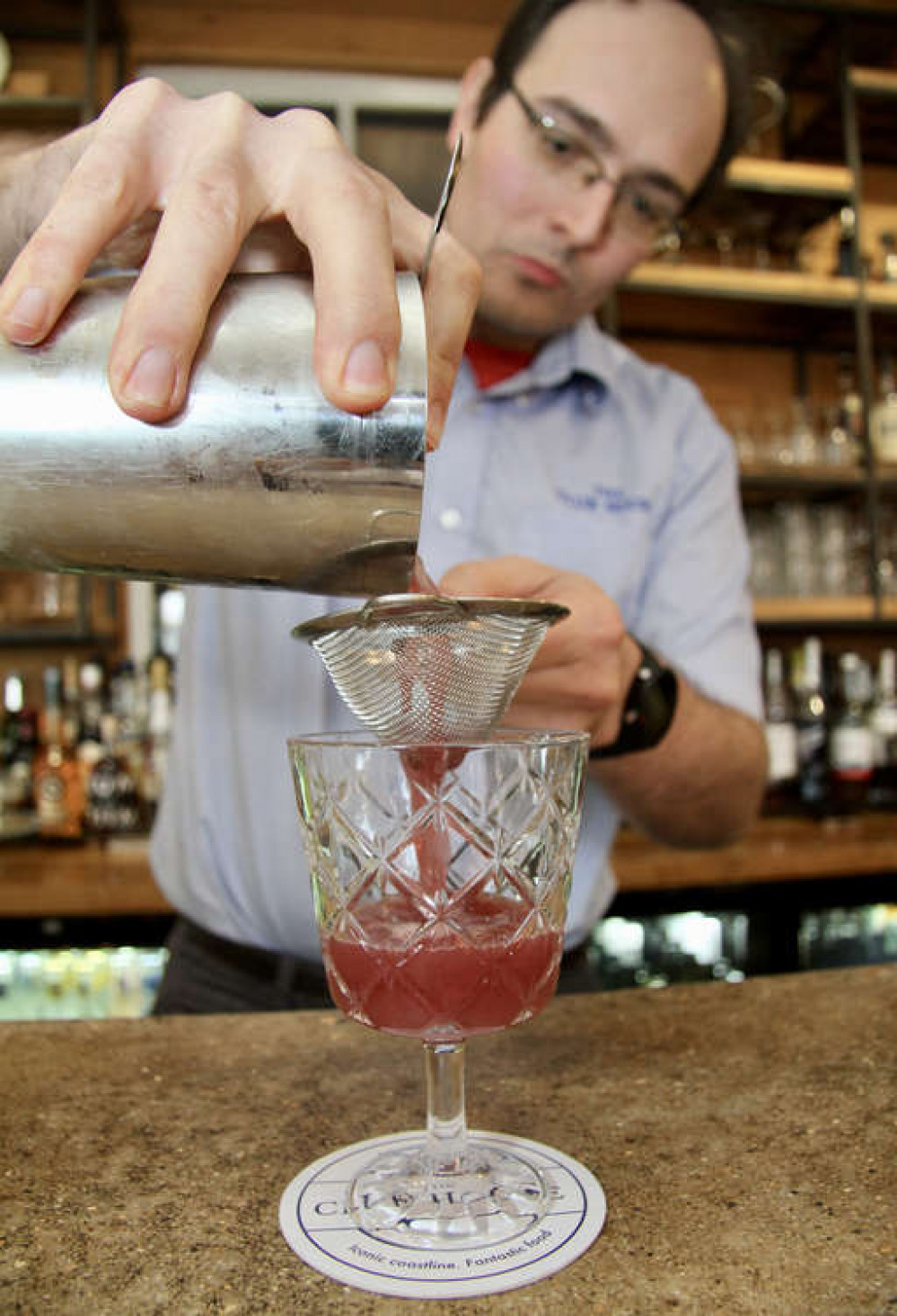 Mum's The Word - Fefe pours his latest creation, especially for Mother's Day