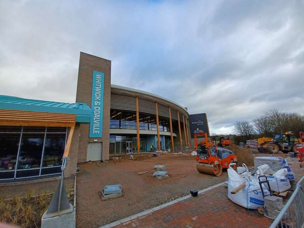 The new leisure centre which will be open early next year