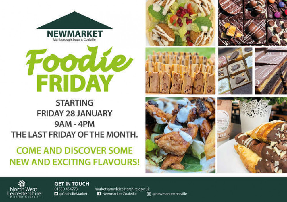 Foodie Friday is happening at Newmarket in Marlborough Square