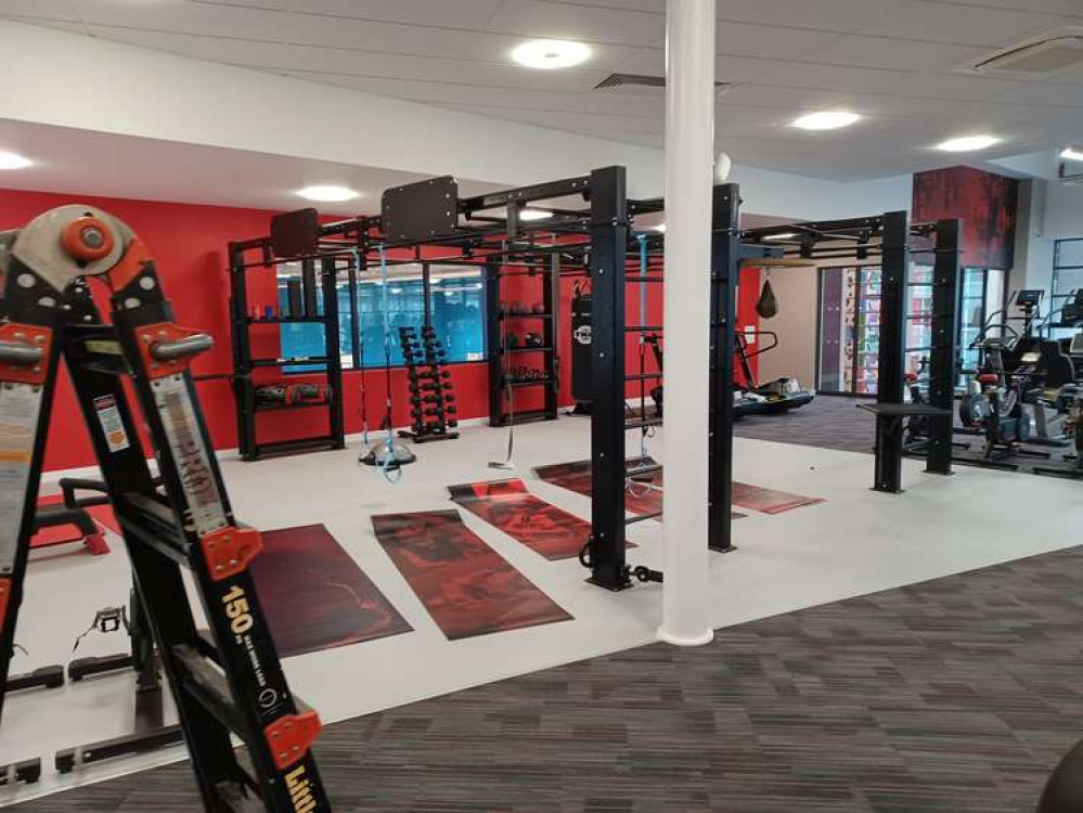 The 110 station gym area will be available to members