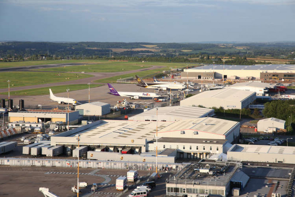 The town would be created to the south west of East Midlands airport The town would be created to the south west of East Midlands airport