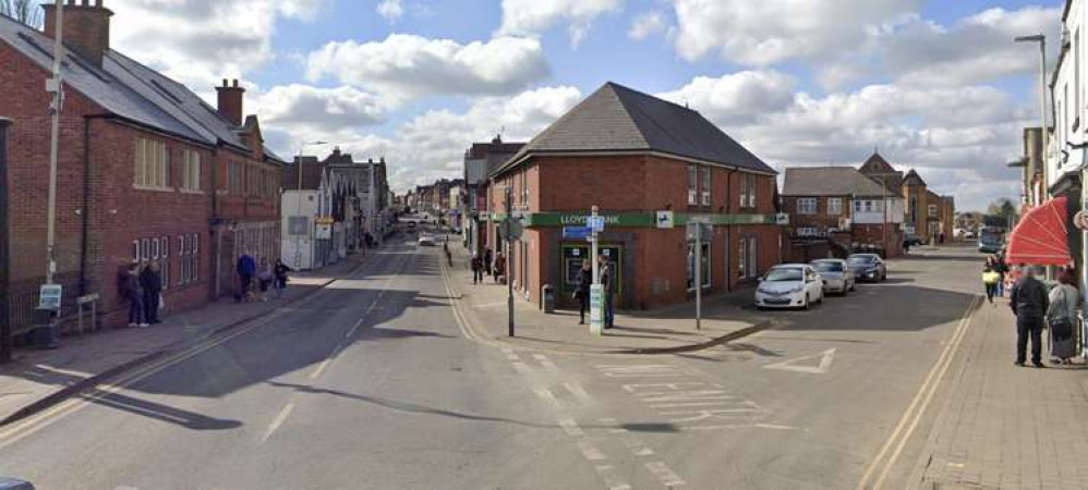 The incident happened in Coalville town centre. Photo: Instantstreetview.com