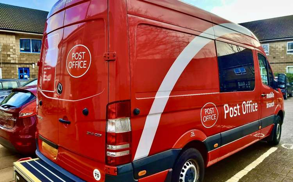 A mobile post office such as this will soon be available. Photo: The Post Office