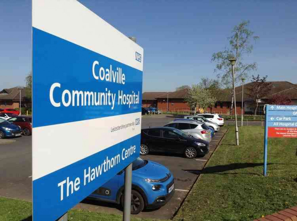 Coalville Community Hospital is the venue for one of two walk-in vaccination clinics this weekend