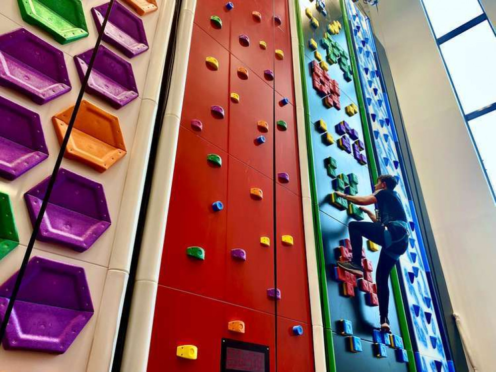 The Clip & Climb facility will be a big attraction on the day. Photo: Coalville Nub News