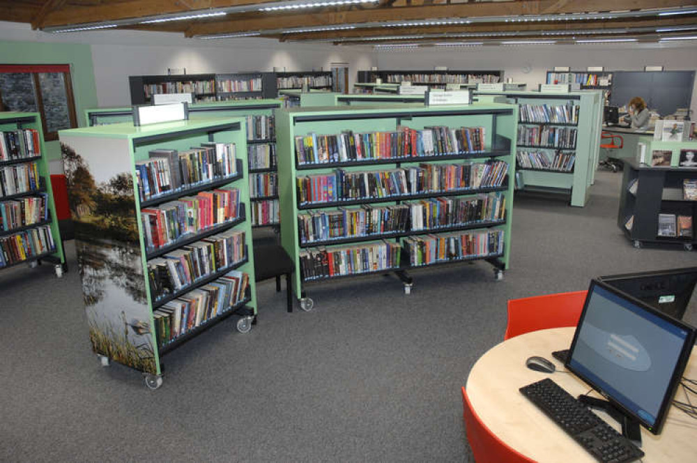 Cowbridge Library is operating a full service after gradually reopening since July 2020. (Image credit: Cowbridge Library)