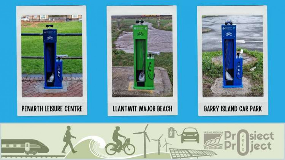 Vale of Glamorgan council has installed ten stations across the county. (Image credit: Vale of Glamorgan council)