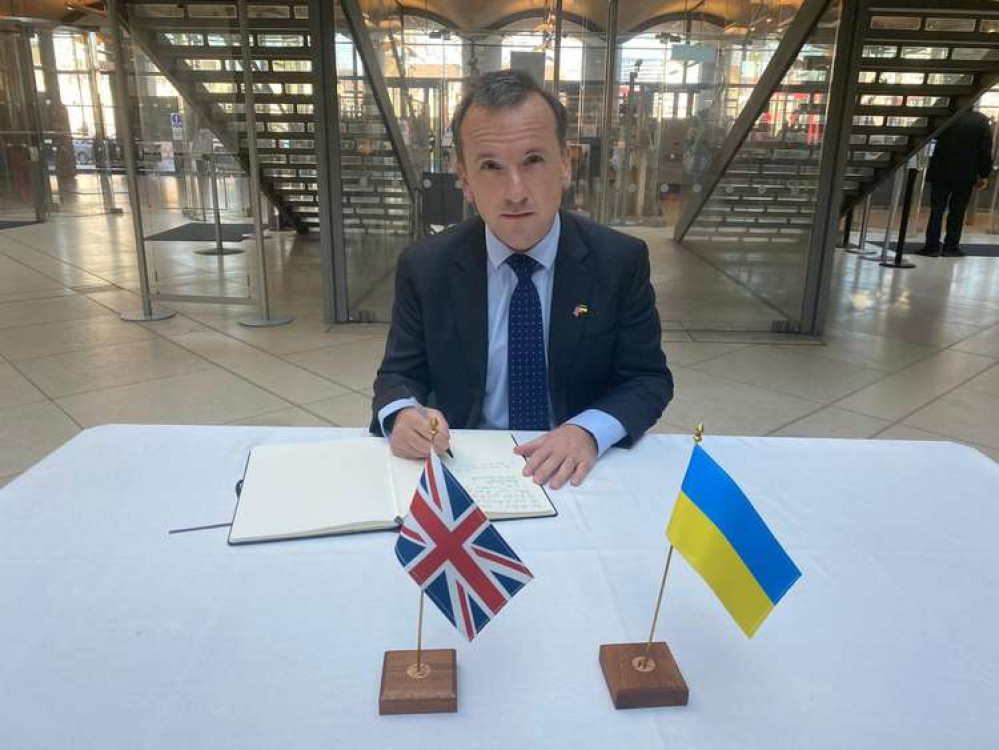 Cowbridge public meeting on Ukraine will be held on March 17. (Image credit: Alun Cairns MP)