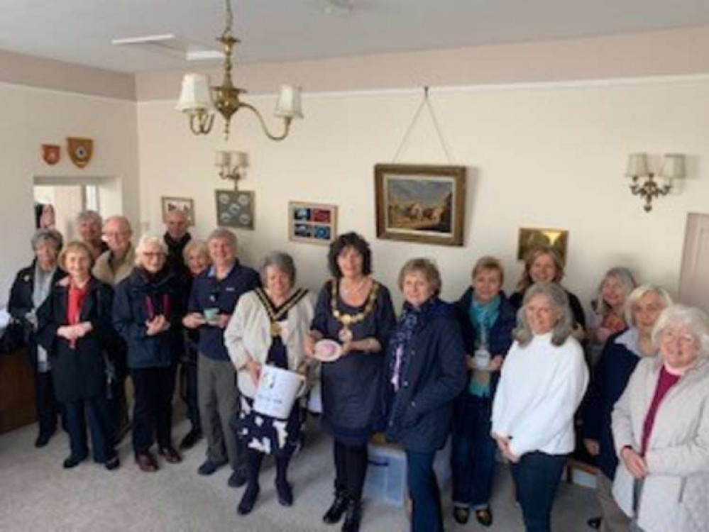 The coffee morning raised £315 for Cancer Research Wales. (Image credit: Cllr Siân Vaughan)