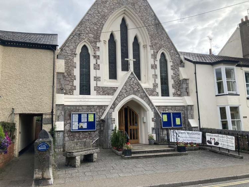 The group meets in the foyer of Dawlish Methodist Church on Brunswick Place