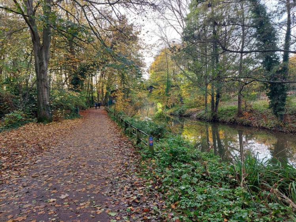 Frome close to the river today (November 17)