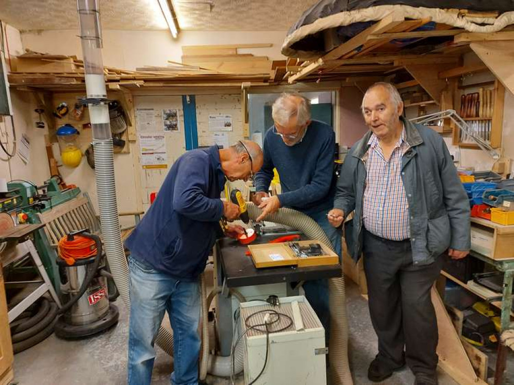 Frome's Men Shed also gets a special mention Frome's Men Shed also gets a special mention